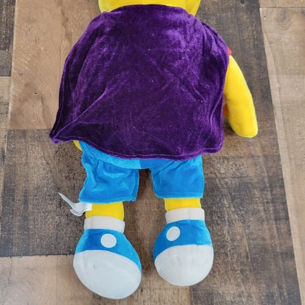 Nanco Simpsons Bart Bartman Vintage 2006 Plush Doll Collectible Stuffed Toy Rare